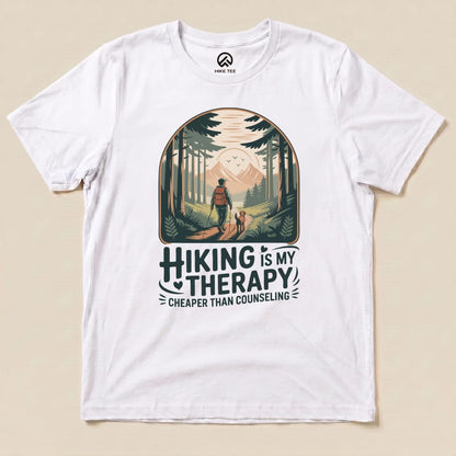 Hike Tee T-Shirt White / S Therapy Hiking Shirt