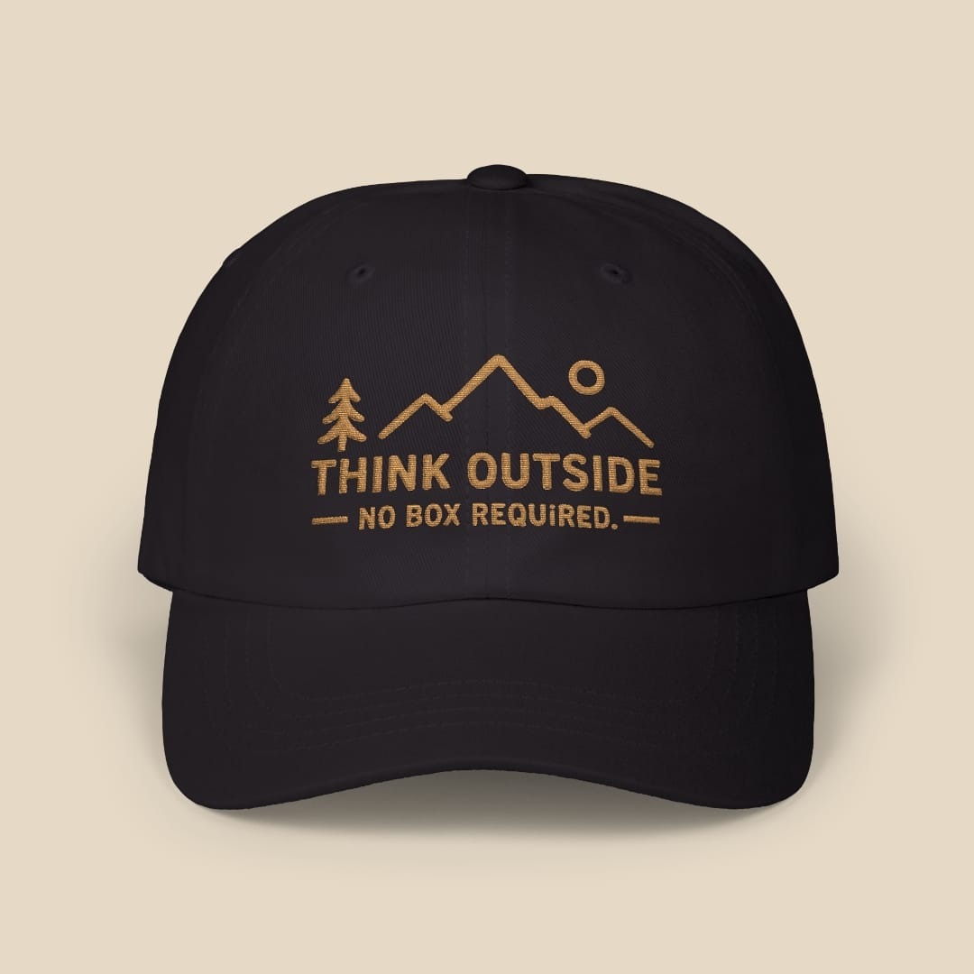 Think Outside Cap Hike Tee Hats Black
