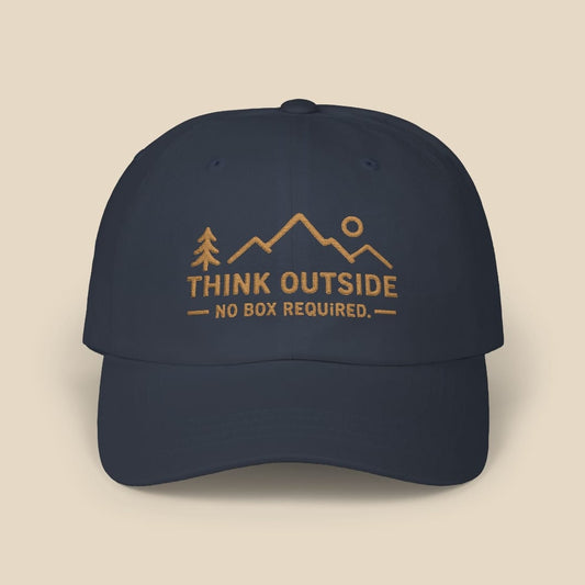 Think Outside Cap Hike Tee Hats Navy