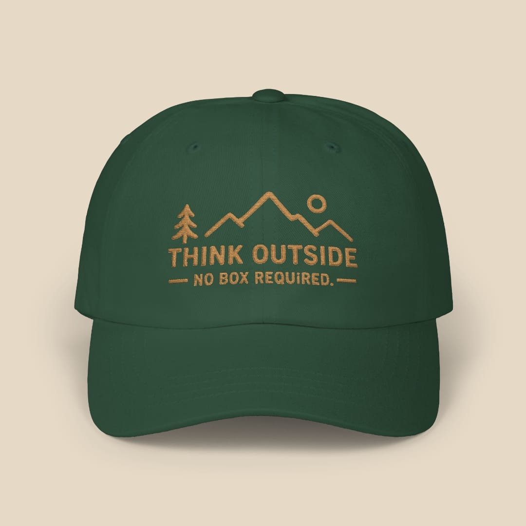 Think Outside Cap Hike Tee Hats Spruce