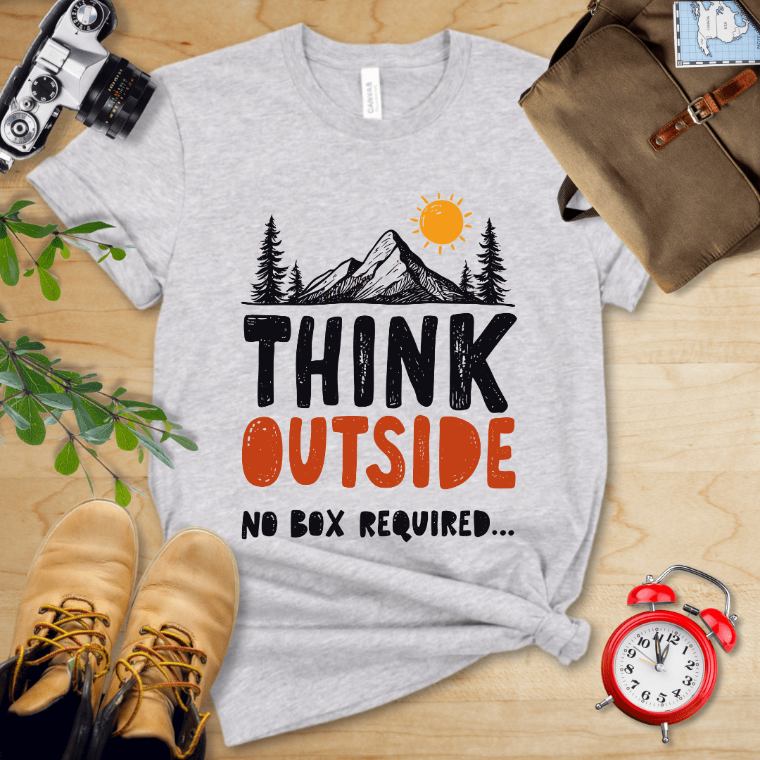 Hike Tee T-Shirt Athletic Heather / S Think Outside Shirt