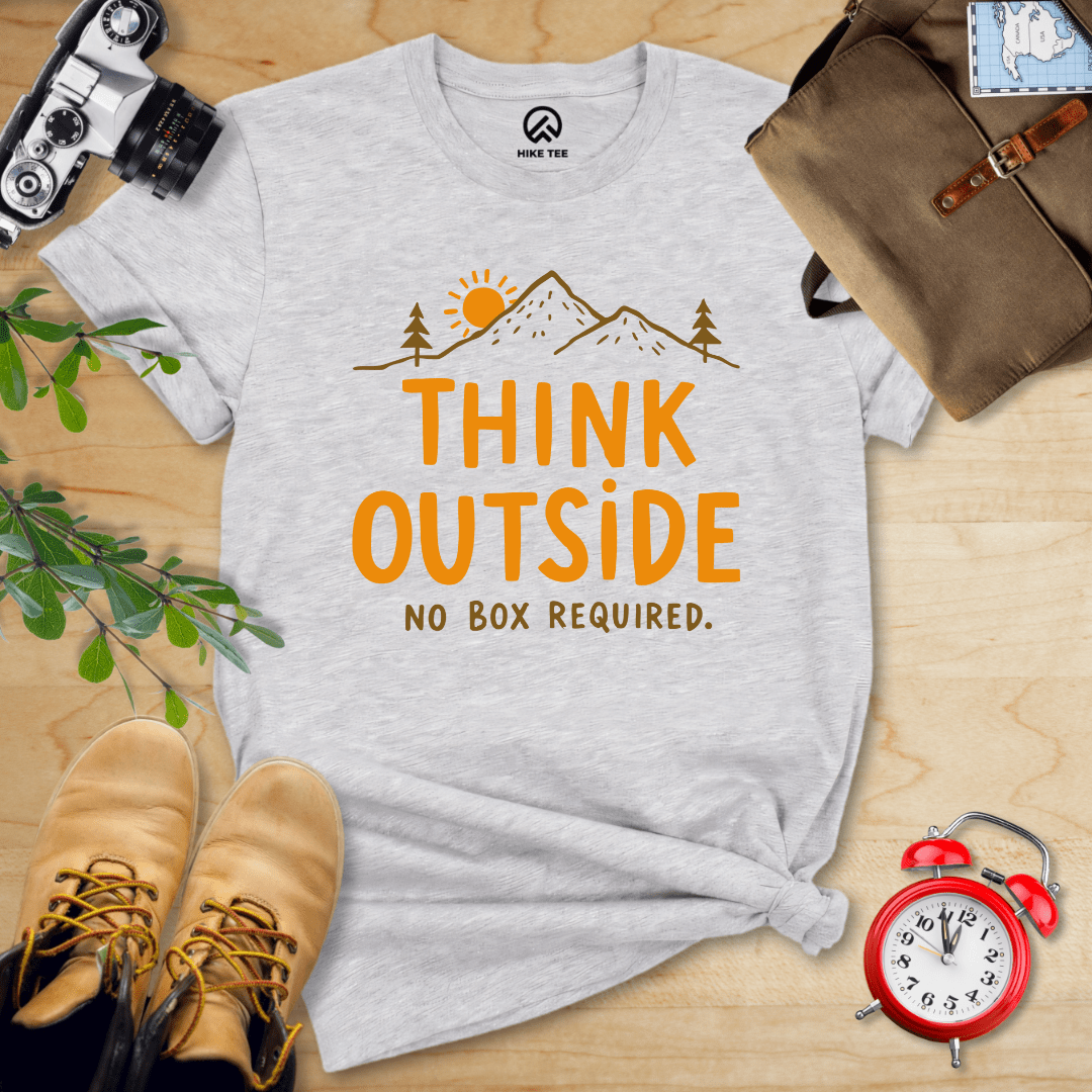 Hike Tee T-Shirt Athletic Heather / S Think Outside Shirt