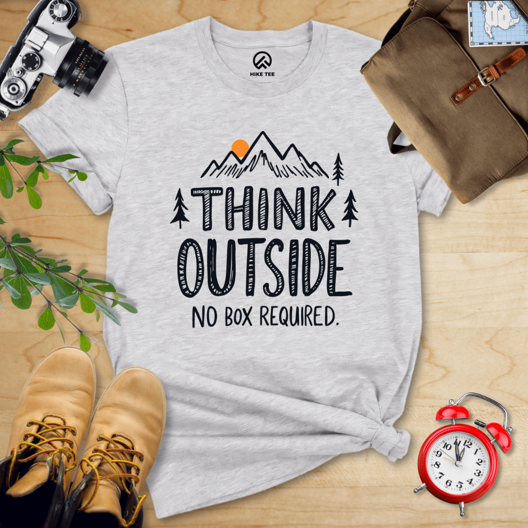 Hike Tee T-Shirt Athletic Heather / S Think Outside Shirt