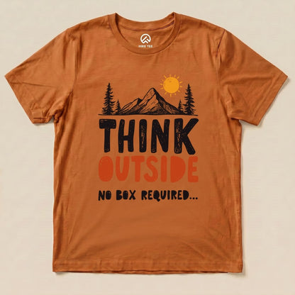 Think Outside Shirt Hike Tee T-Shirt Autumn / S