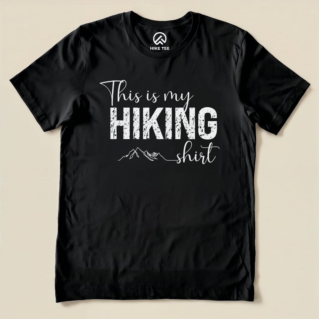 Hike Tee T-Shirt Black / S This Is My Hiking Shirt