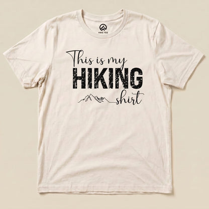 Hike Tee T-Shirt Natural / S This Is My Hiking Shirt
