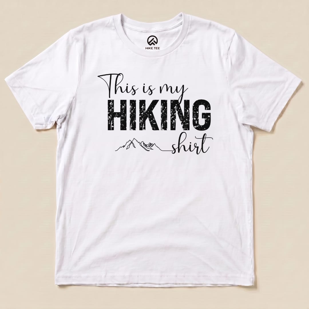 Hike Tee T-Shirt White / S This Is My Hiking Shirt