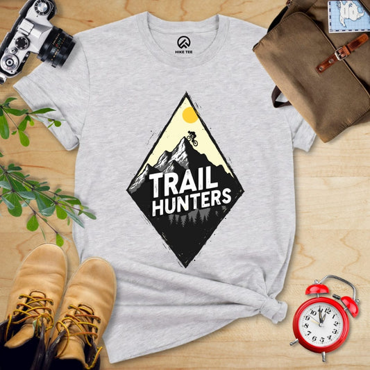 Hike Tee T-Shirt Athletic Heather / S Trail Hunters Shirt