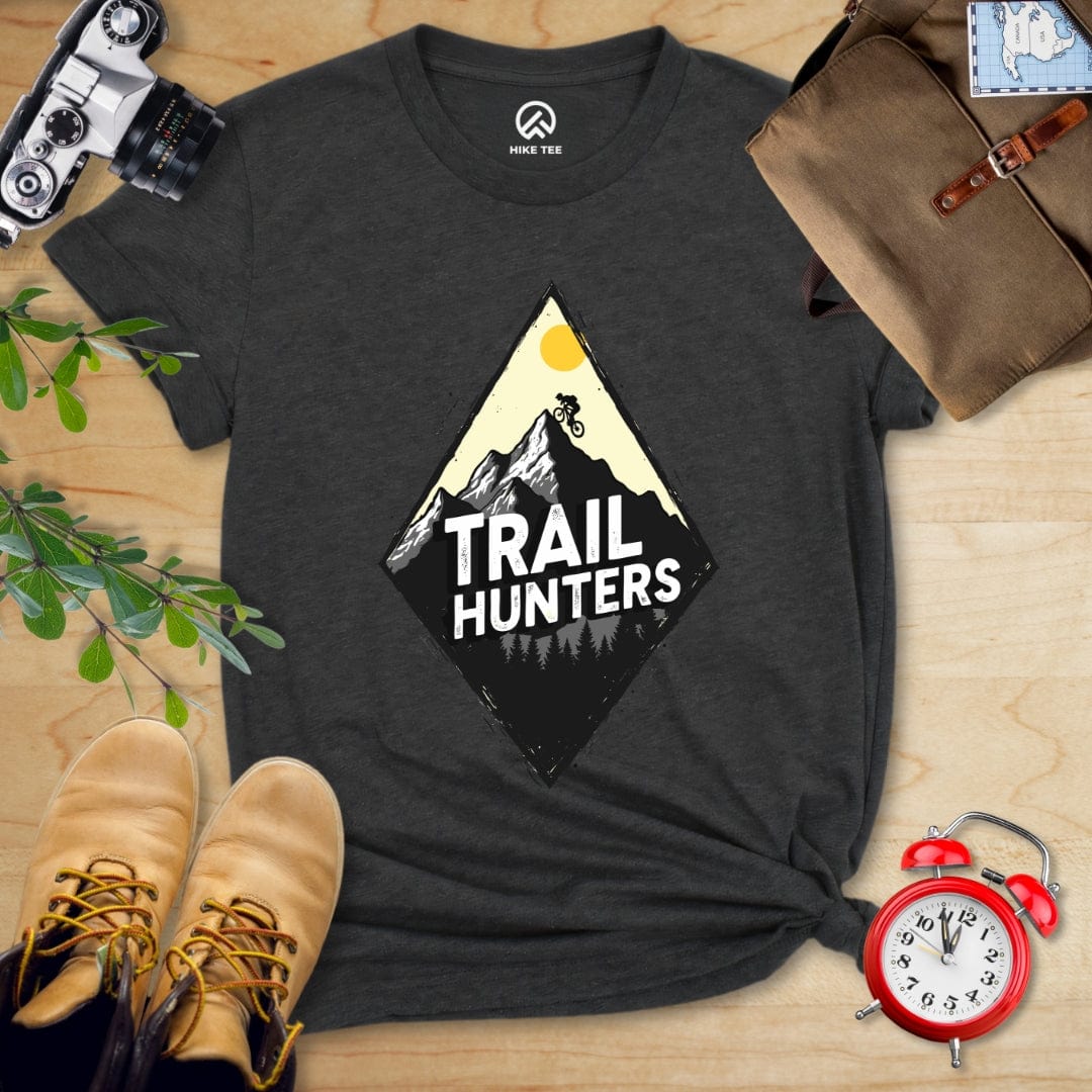 Hike Tee T-Shirt Dark Grey Heather / S Trail Hunters Shirt