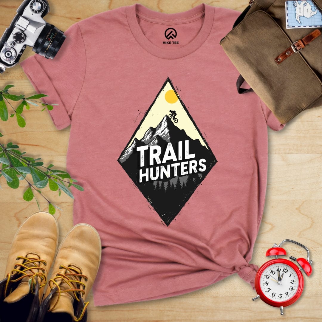 Hike Tee T-Shirt Heather Mauve / S Trail Hunters Shirt