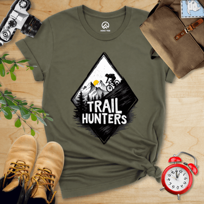 Hike Tee T-Shirt Military Green / S Trail Hunters Shirt