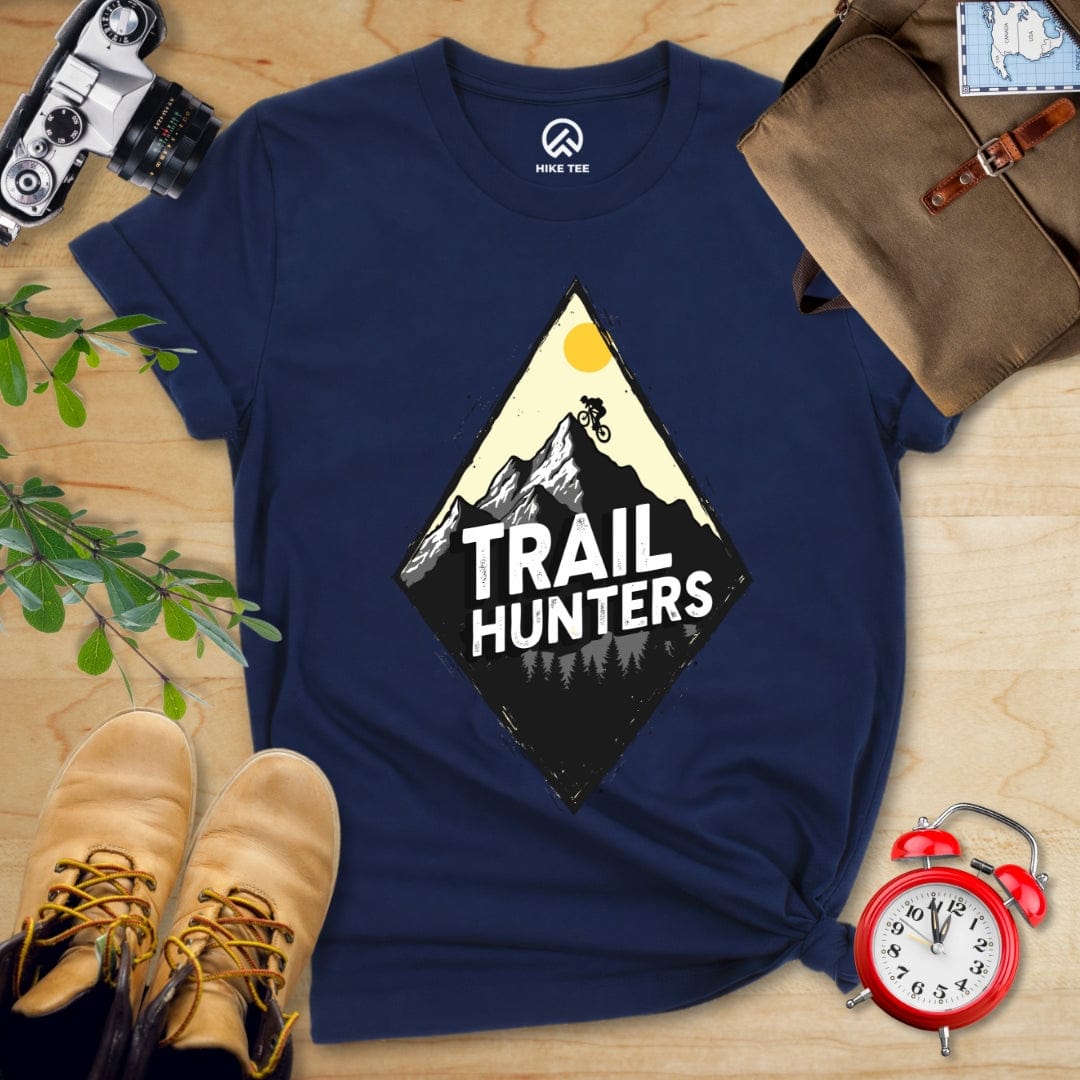 Hike Tee T-Shirt Navy / S Trail Hunters Shirt