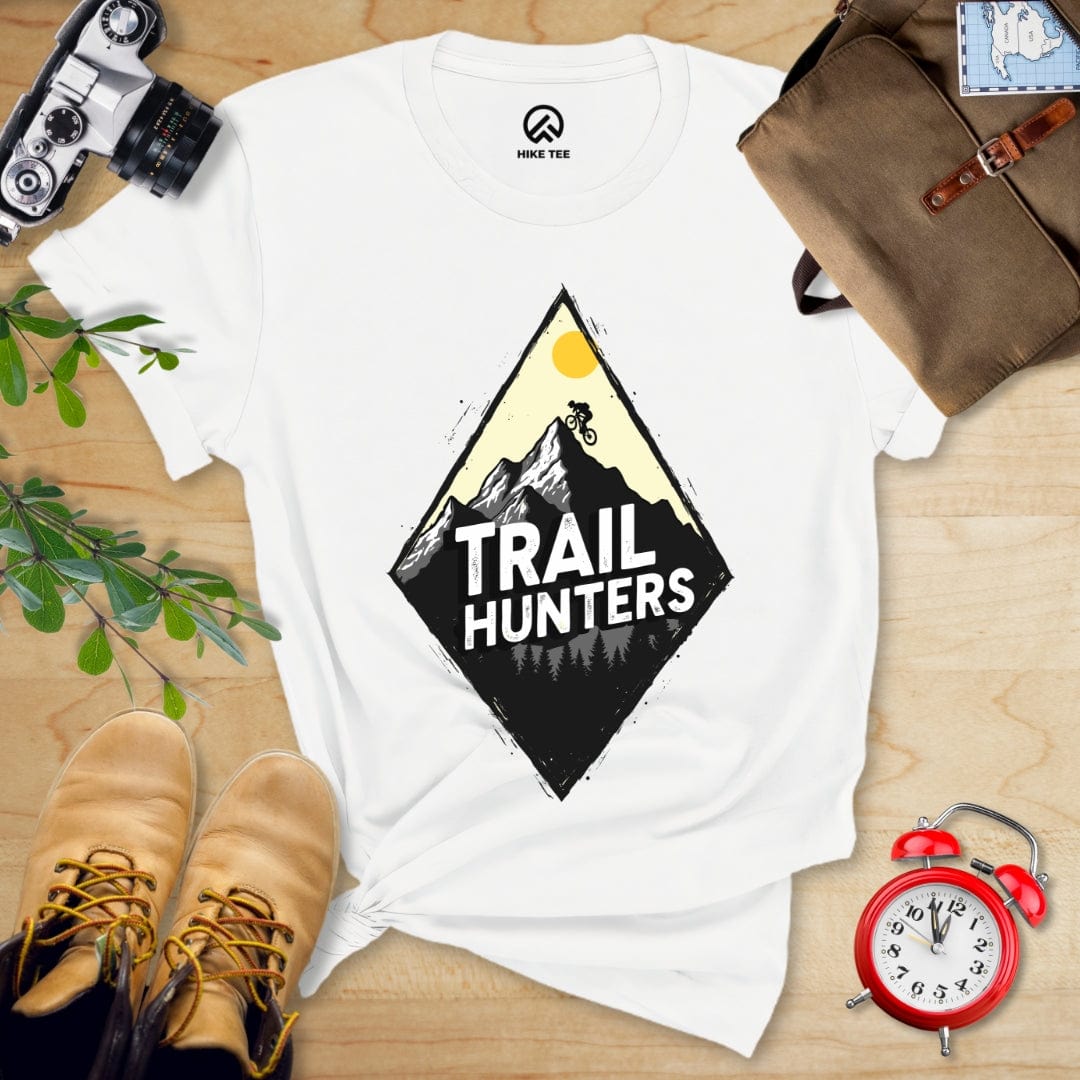 Hike Tee T-Shirt White / S Trail Hunters Shirt