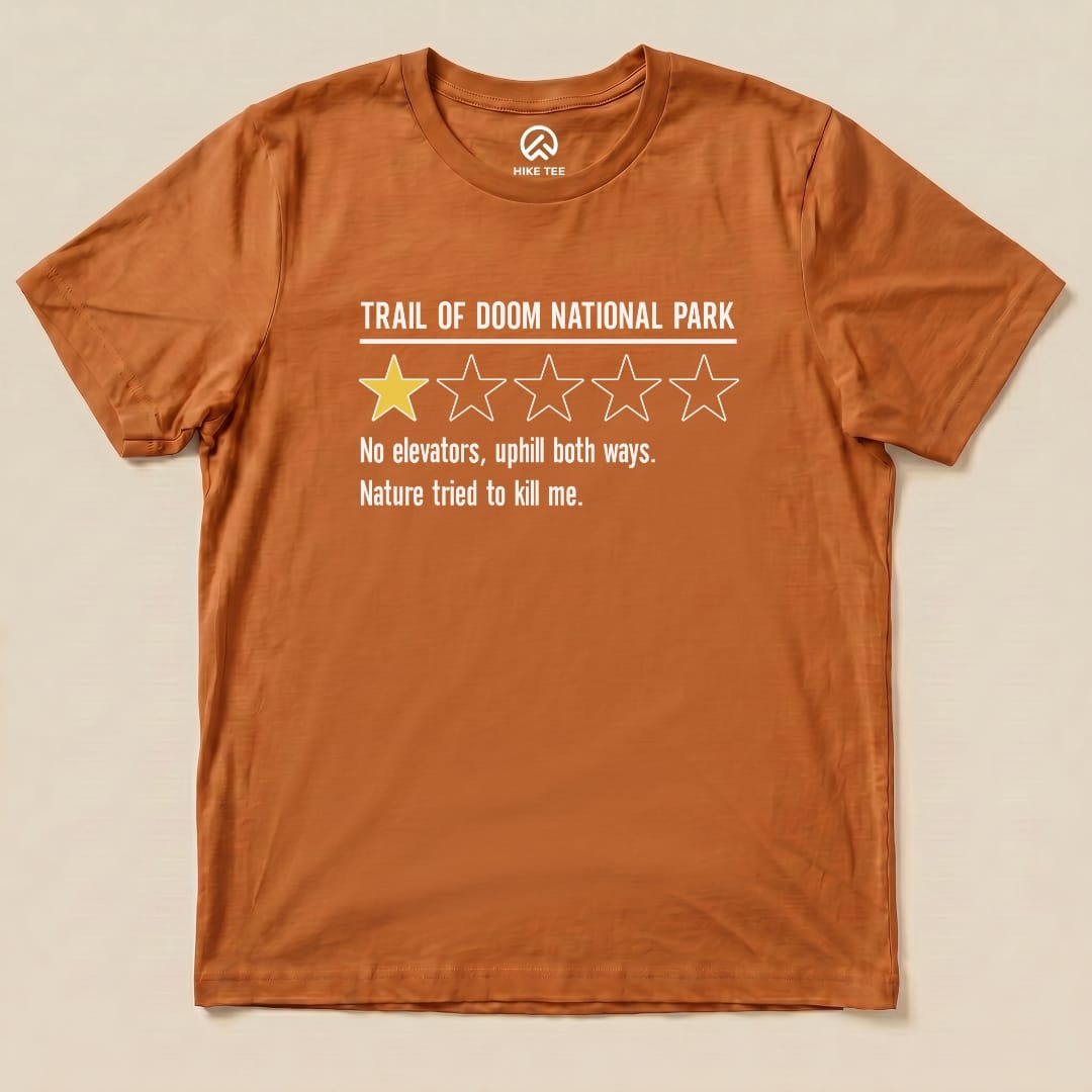 Trail of Doom Review Shirt Hike Tee T-Shirt Autumn / S