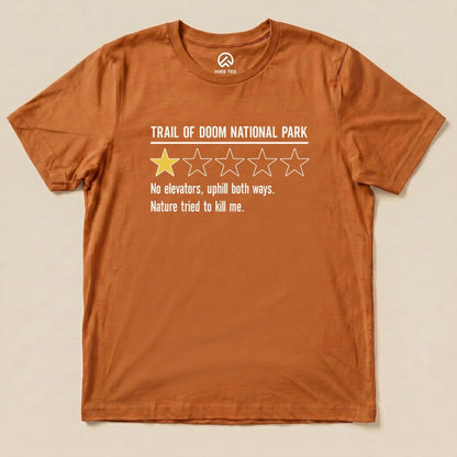 Trail of Doom Review Shirt Hike Tee T-Shirt Autumn / S