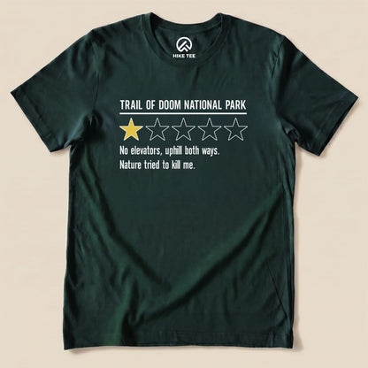 Trail of Doom Review Shirt Hike Tee T-Shirt Forest / S
