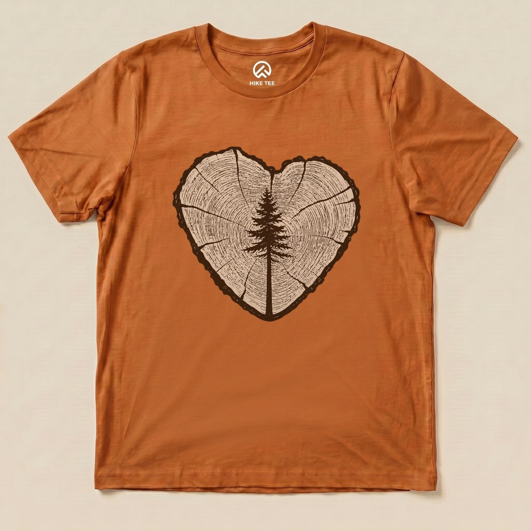 Tree Ring Heart Shirt
