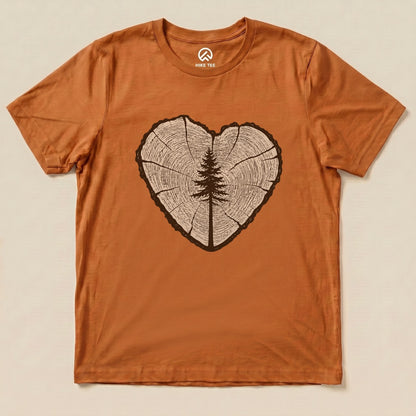 Tree Ring Heart Shirt