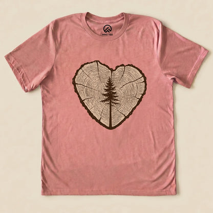 Tree Ring Heart Shirt