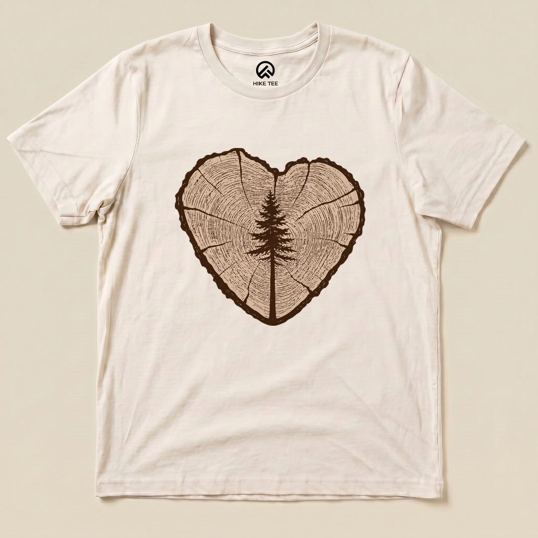 Tree Ring Heart Shirt