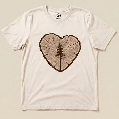 Tree Ring Heart Shirt