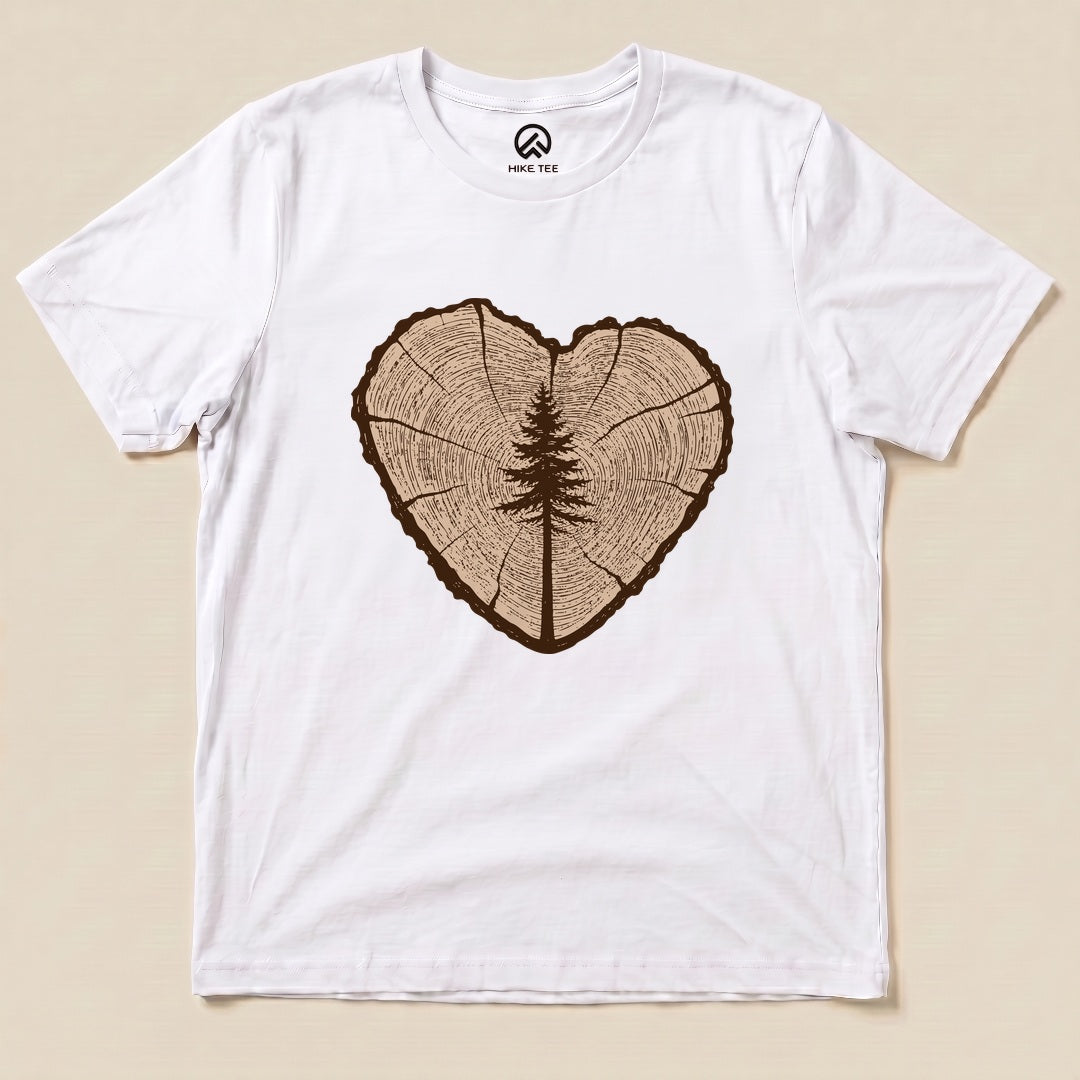 Tree Ring Heart Shirt