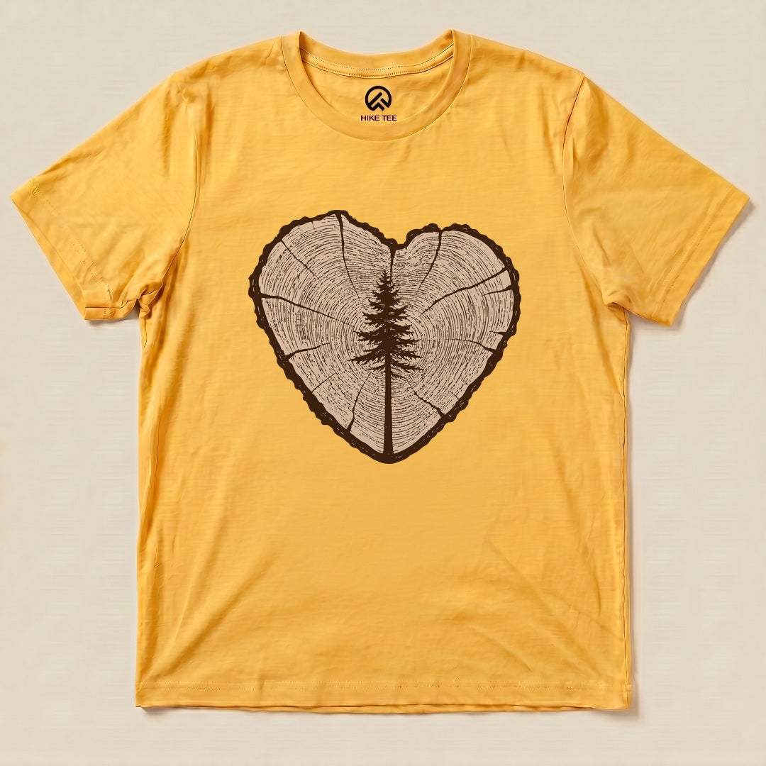 Tree Ring Heart Shirt