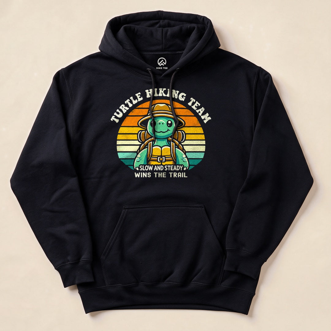Turtle Hiking Team Steady Hoodie - Black