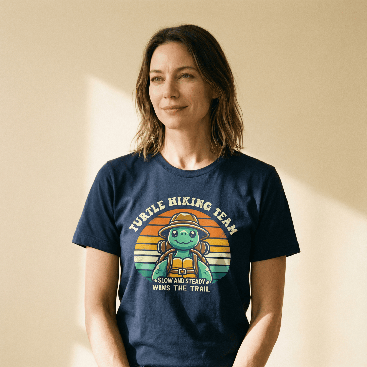 Hike Tee T-Shirt Turtle Hiking Team Shirt