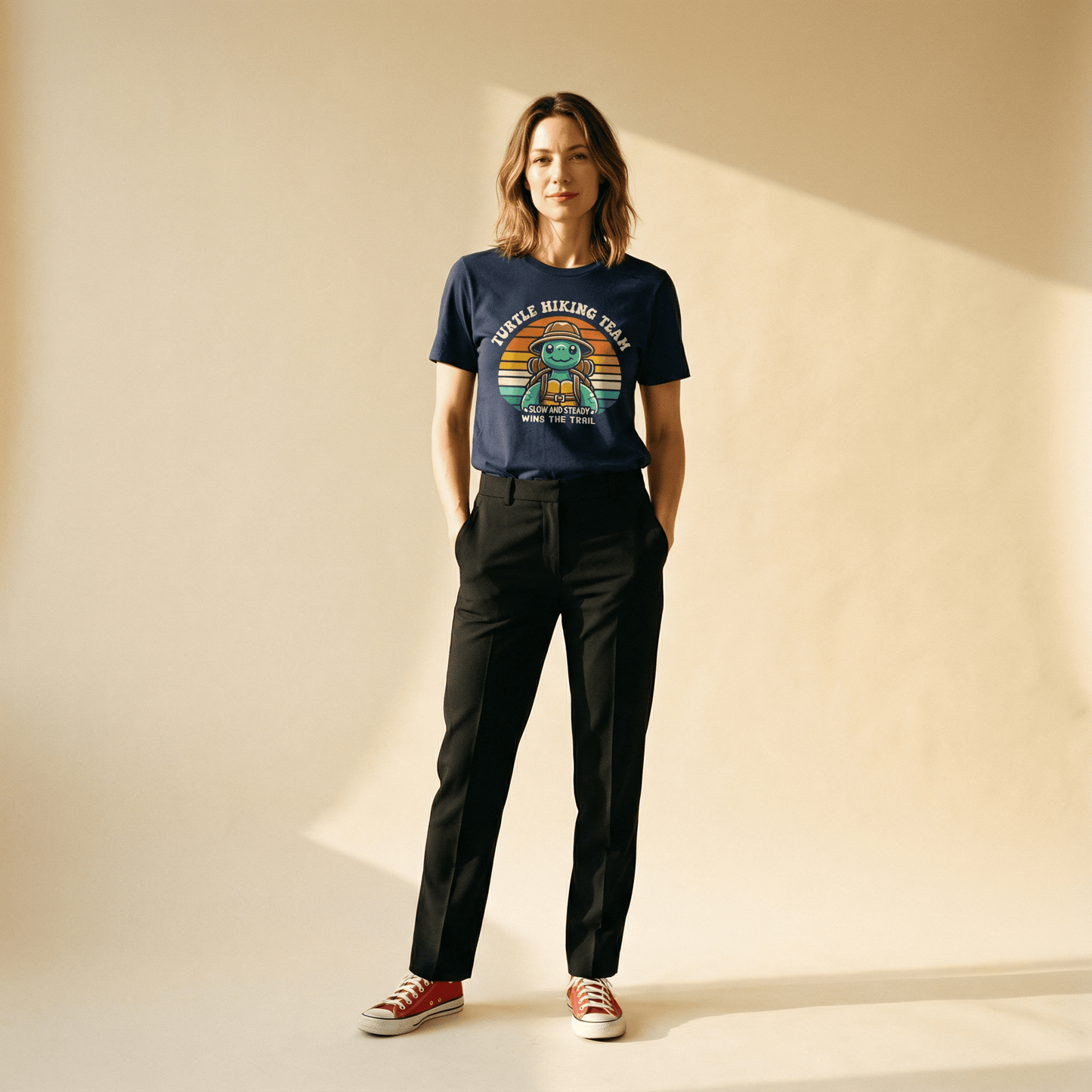 Hike Tee T-Shirt Turtle Hiking Team Shirt