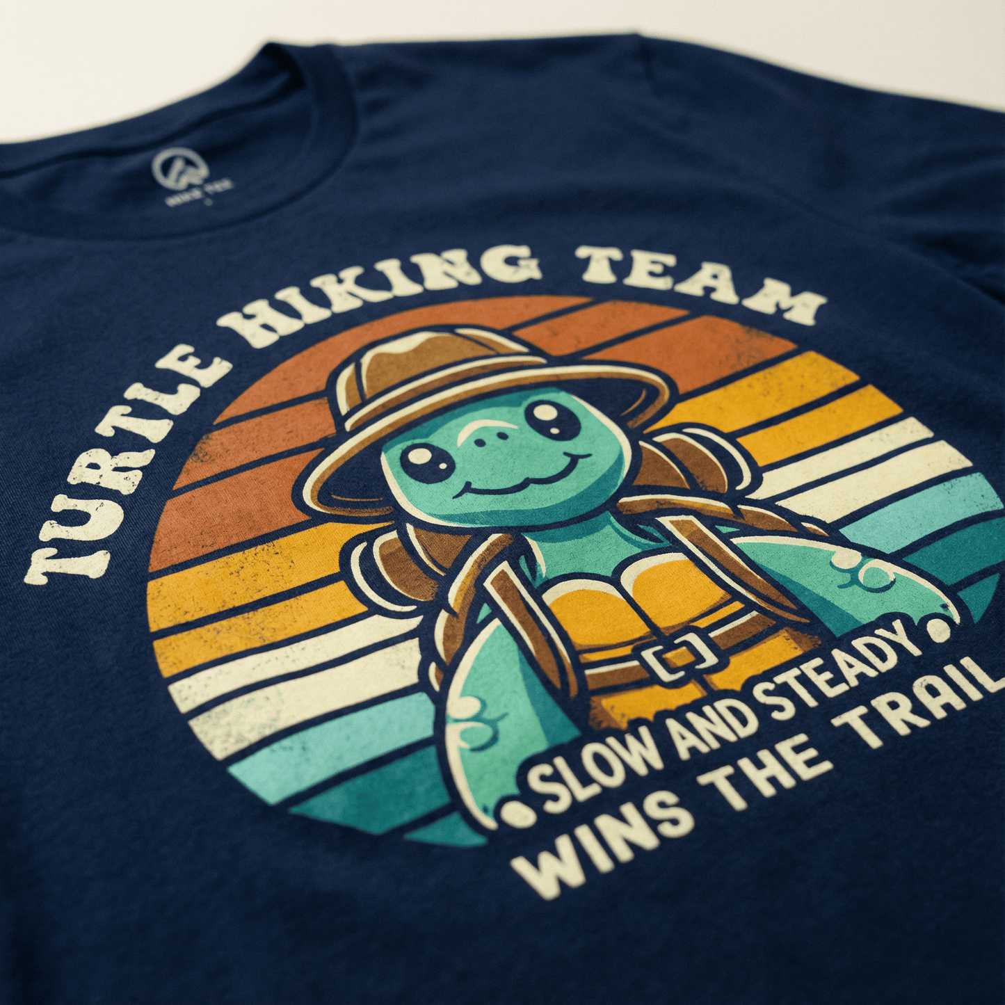 Hike Tee T-Shirt Turtle Hiking Team Shirt