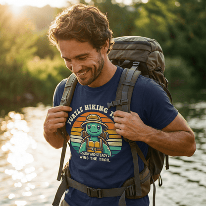 Hike Tee T-Shirt Turtle Hiking Team Shirt