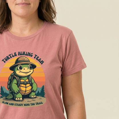 Turtle Hiking Team Shirt Hike Tee T-Shirt