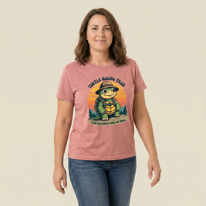Turtle Hiking Team Shirt Hike Tee T-Shirt