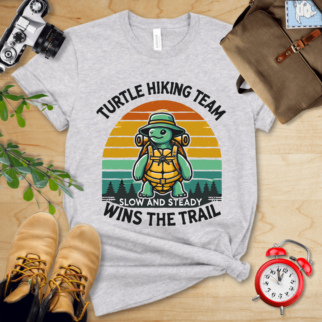 Hike Tee T-Shirt Athletic Heather / S Turtle Hiking Team Shirt