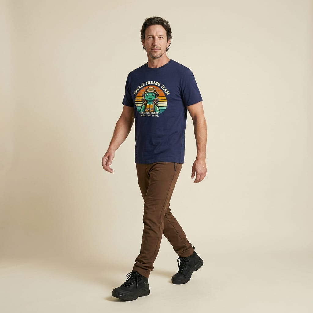 Hike Tee T-Shirt Turtle Hiking Team Steady Shirt