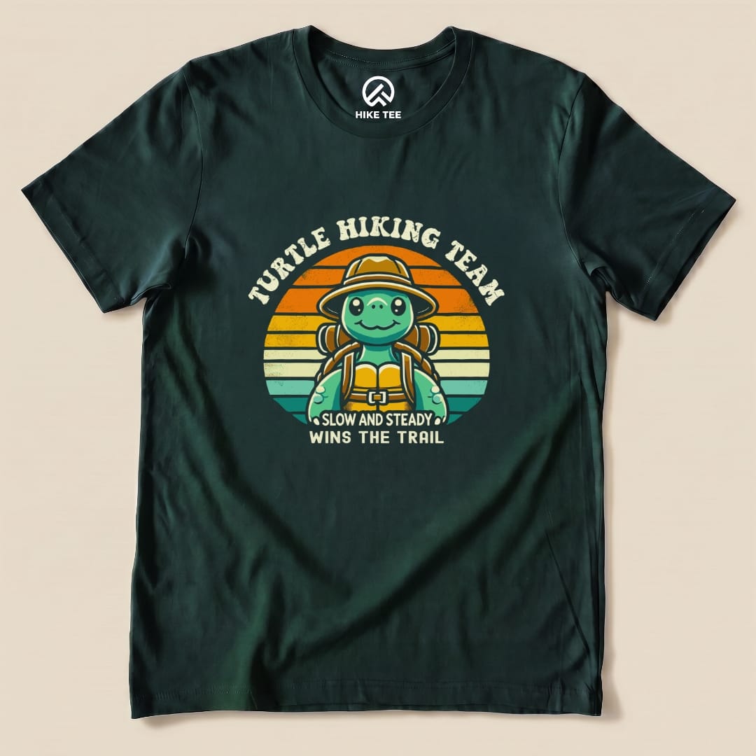 Hike Tee T-Shirt Forest / S Turtle Hiking Team Steady Shirt
