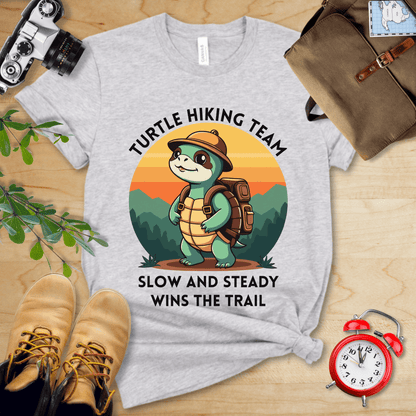 Hike Tee T-Shirt Athletic Heather / S Turtle Hiking Team