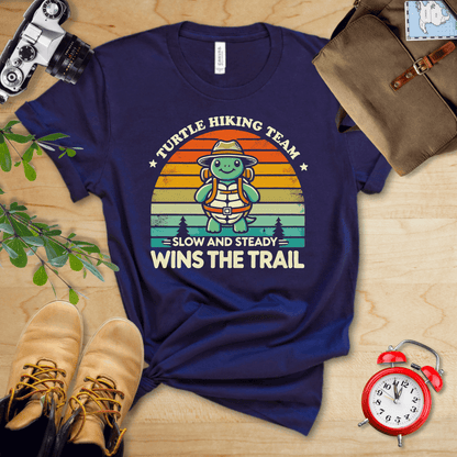 Hike Tee T-Shirt Navy / S Turtle Hiking Team