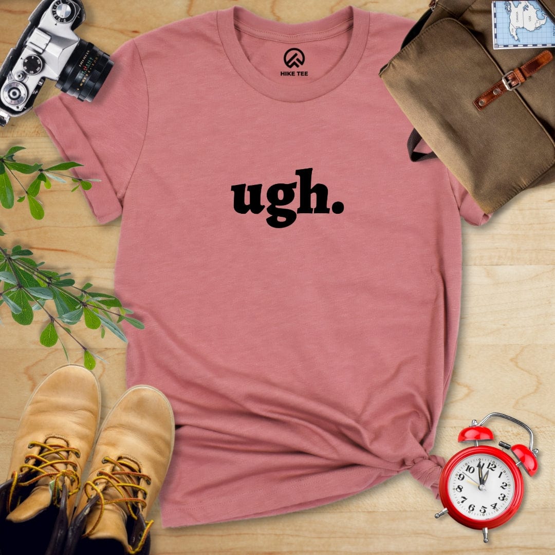 Hike Tee T-Shirt Heather Mauve / S Ugh Shirt