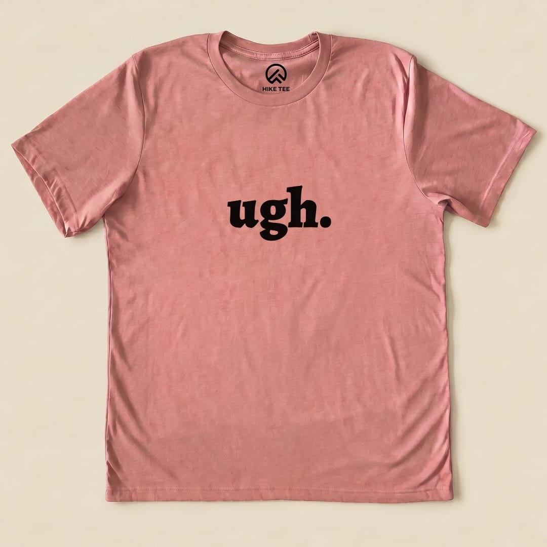 Ugh Shirt Hike Tee T-Shirt Heather Mauve / S
