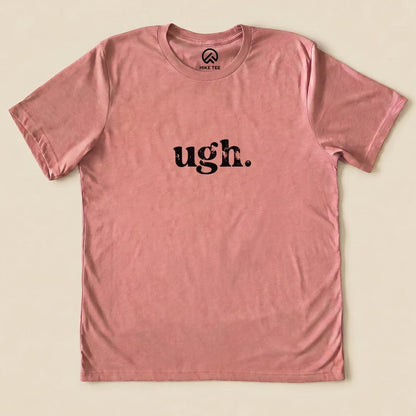 ugh. Shirt Hike Tee T-Shirt Heather Mauve / S
