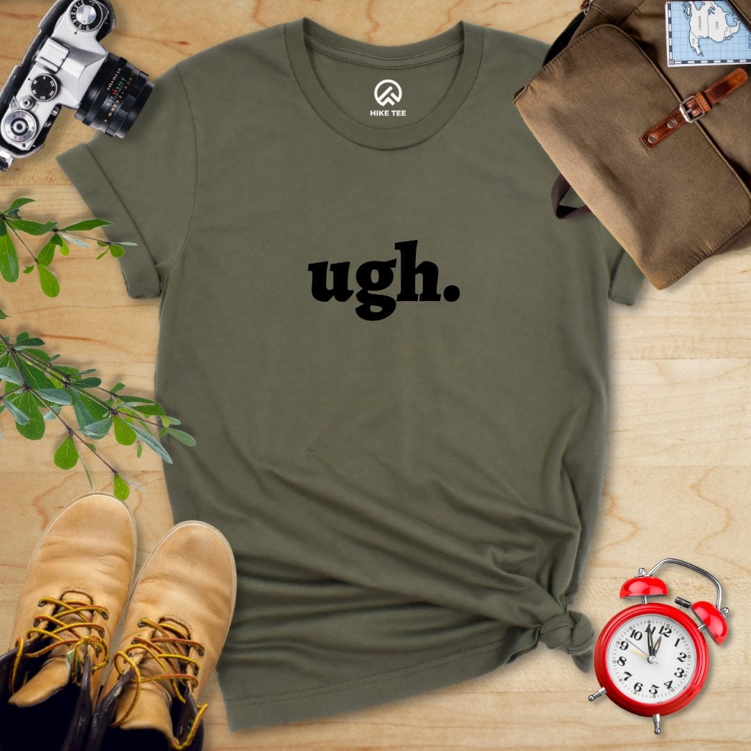 Hike Tee T-Shirt Military Green / S Ugh Shirt