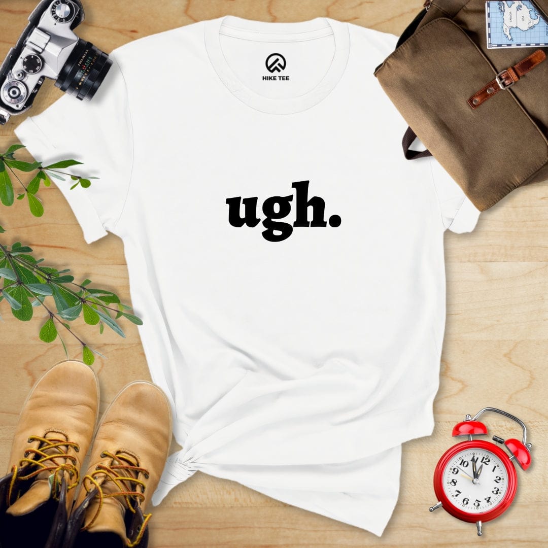 Hike Tee T-Shirt White / S Ugh Shirt