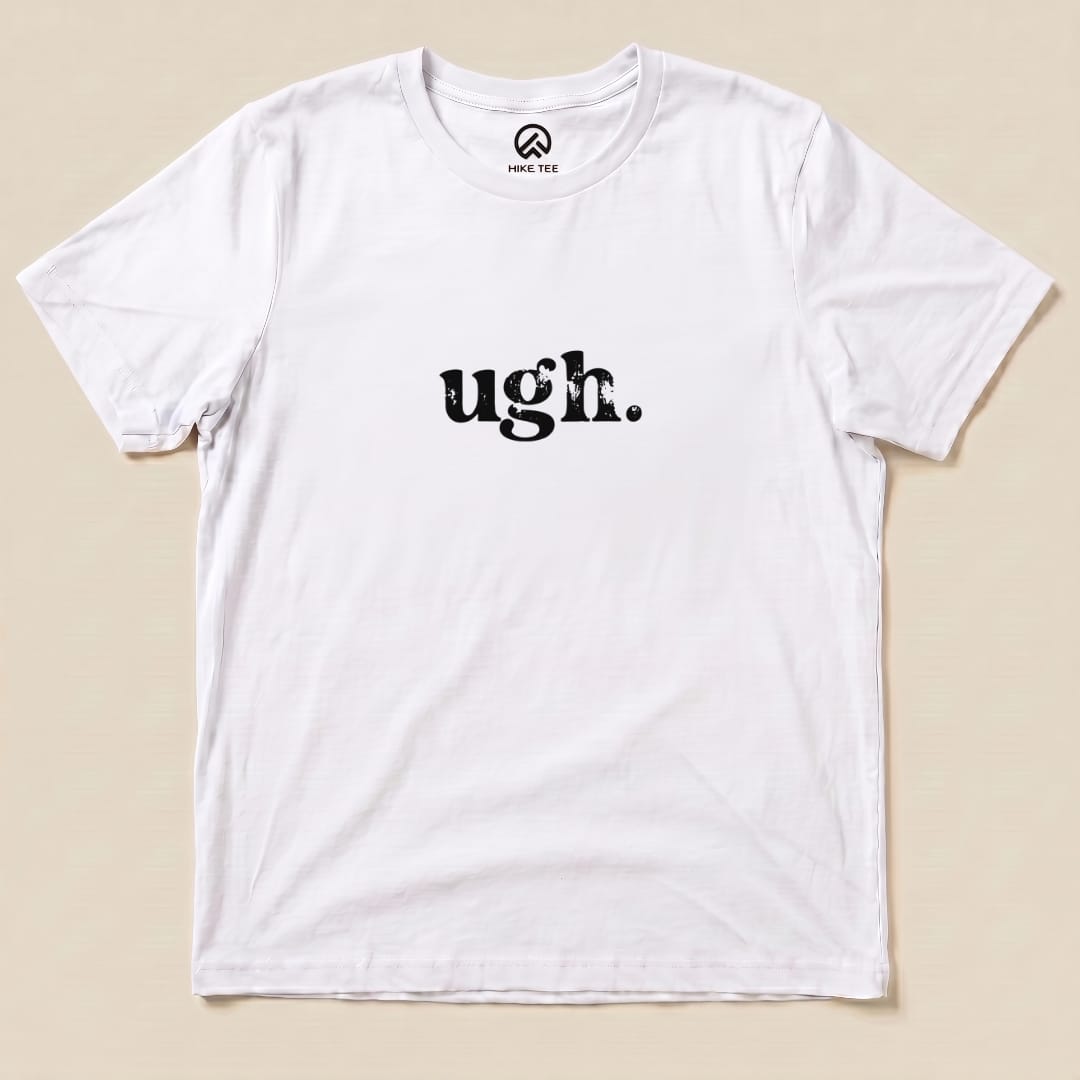 ugh. Shirt Hike Tee T-Shirt White / S
