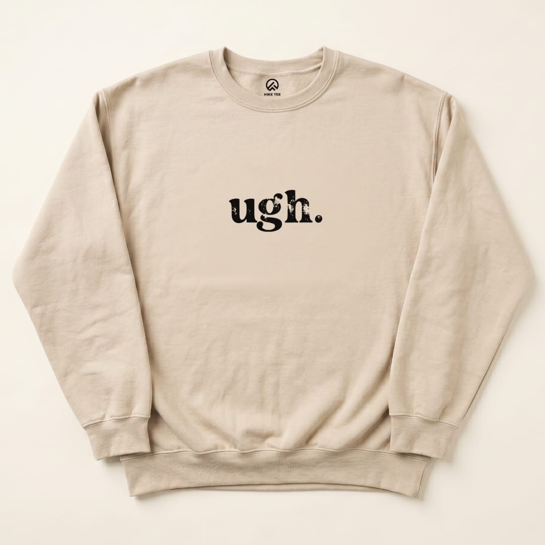 ugh Sweatshirt Hike Tee Sweatshirt Sand / S