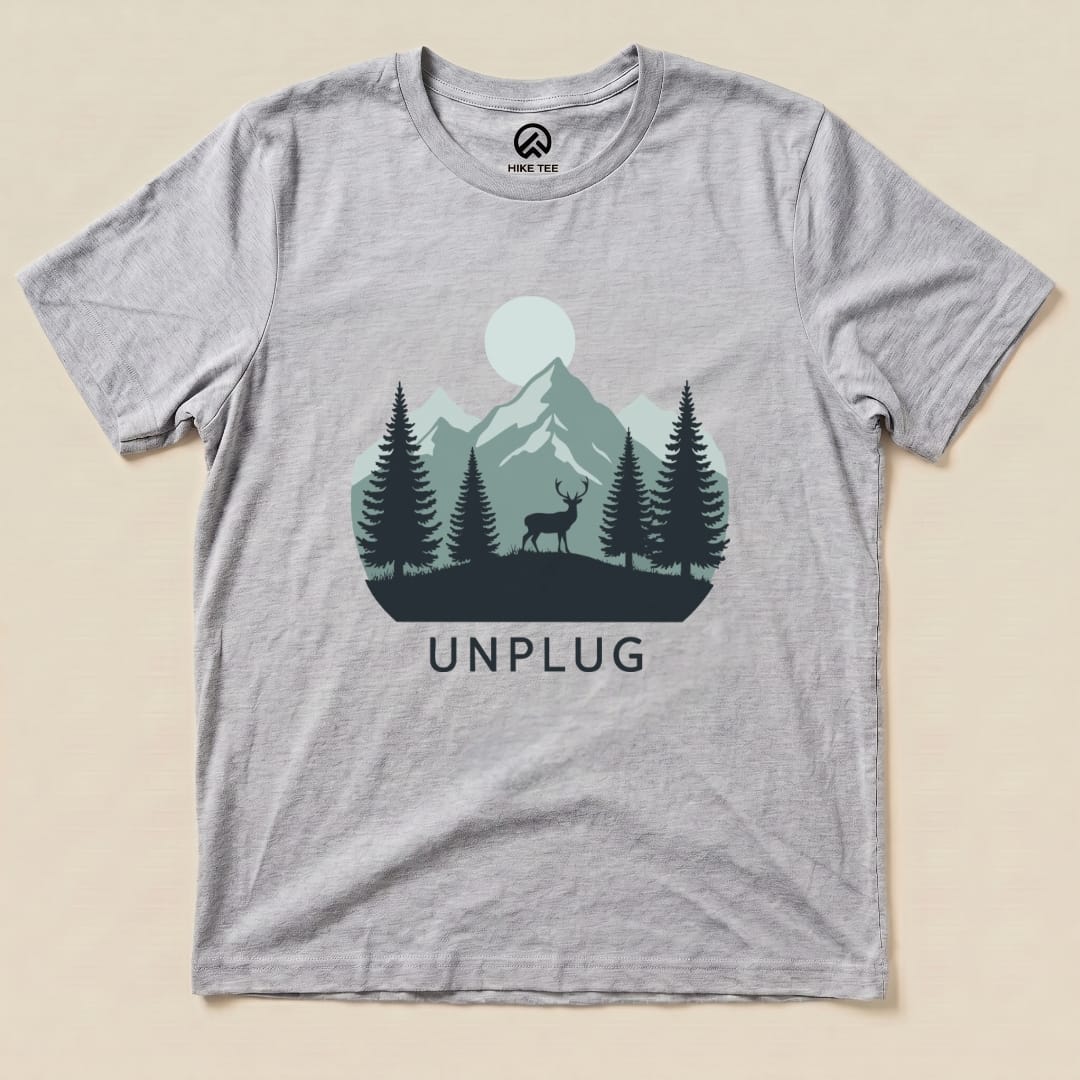Unplug Shirt Hike Tee T-Shirt Athletic Heather / S