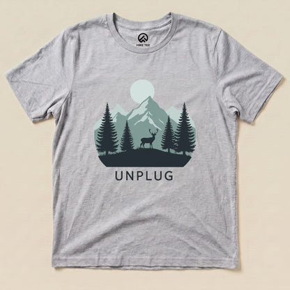 Unplug Shirt Hike Tee T-Shirt Athletic Heather / S