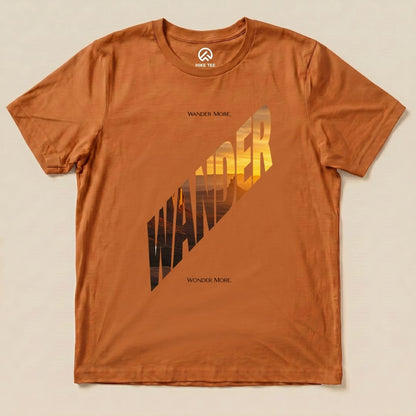 Wander More Shirt Hike Tee T-Shirt Autumn / S