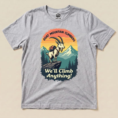 Hike Tee T-Shirt Athletic Heather / S We'll Climb Anything Shirt